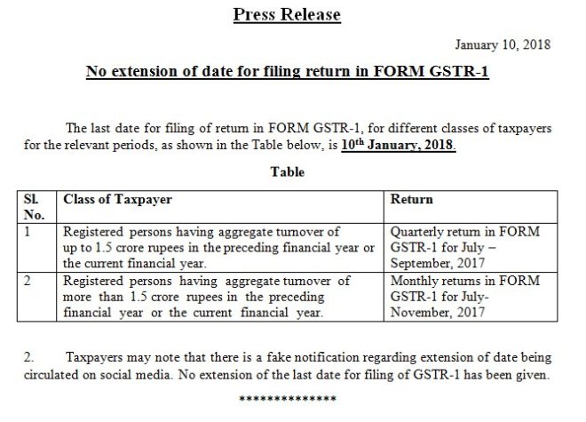 Press release